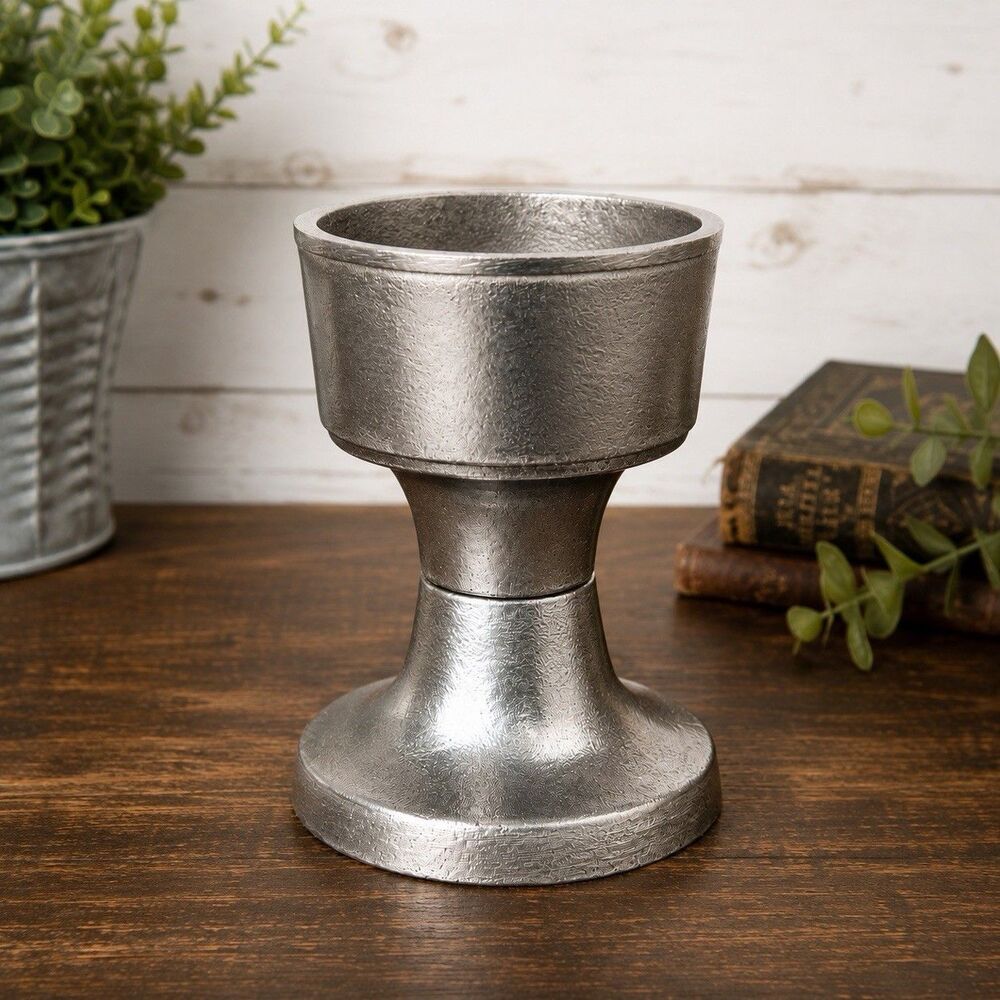 Vintage Wilton RWP Armetale Pewter Commonwealth 5” Pillar Taper Candle Holder